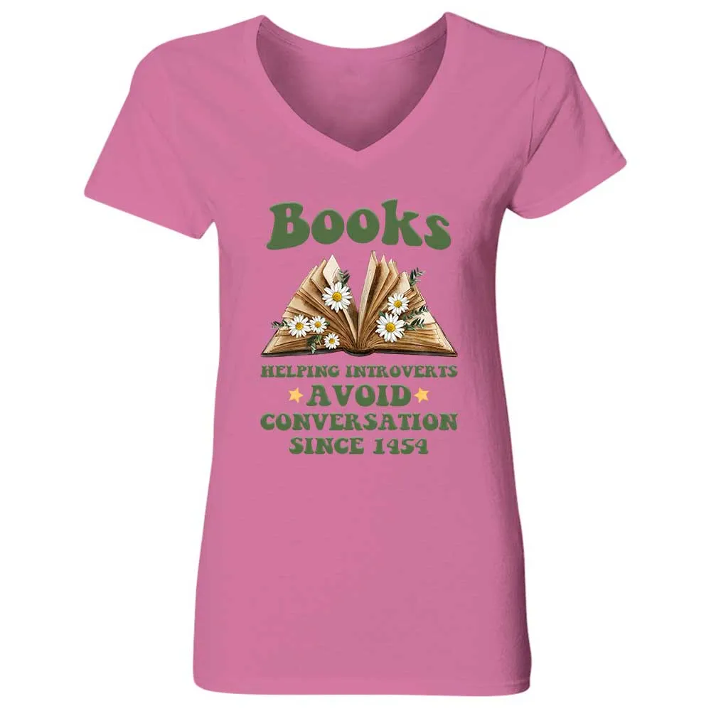 Women's V-neck T-shirt TSVW741
