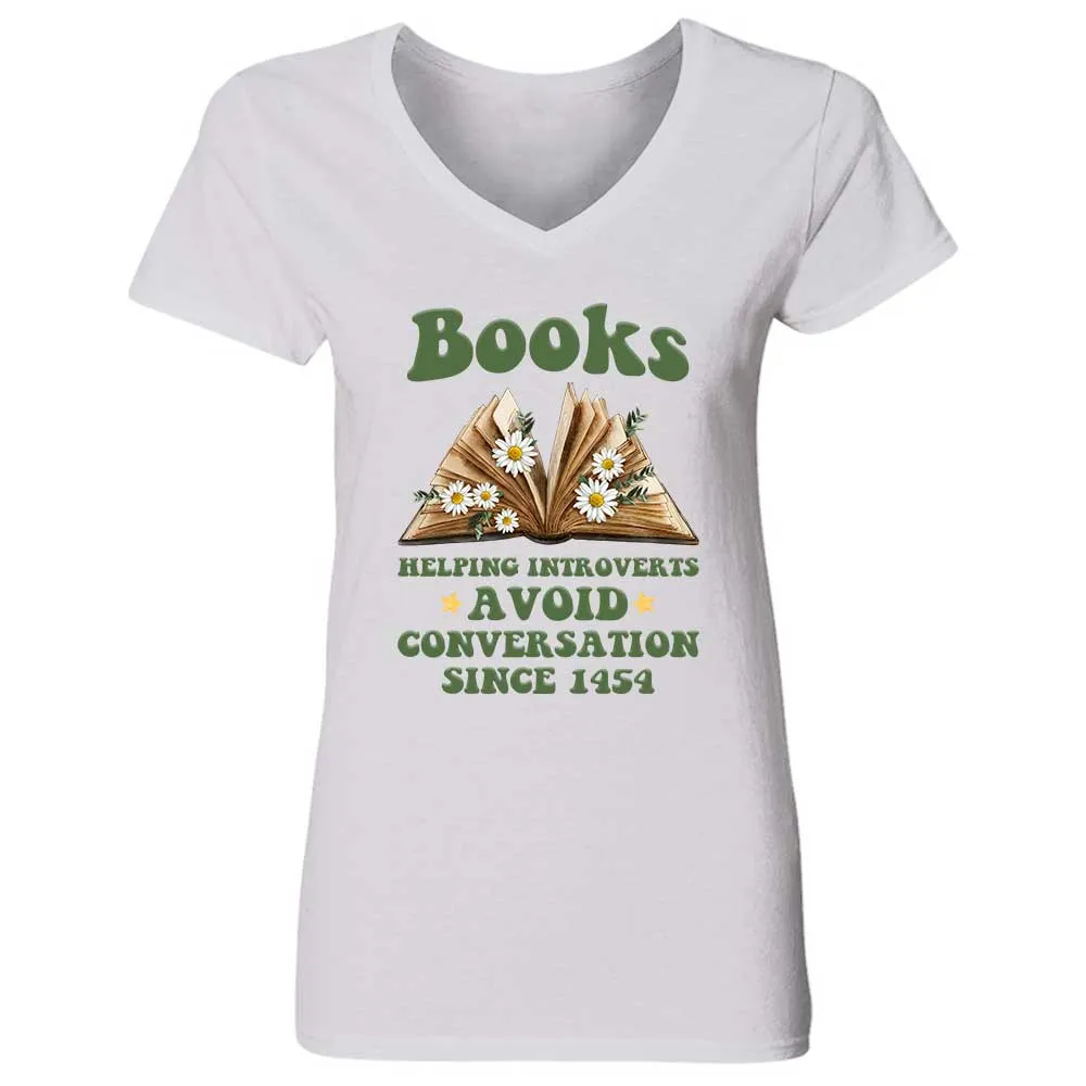 Women's V-neck T-shirt TSVW741
