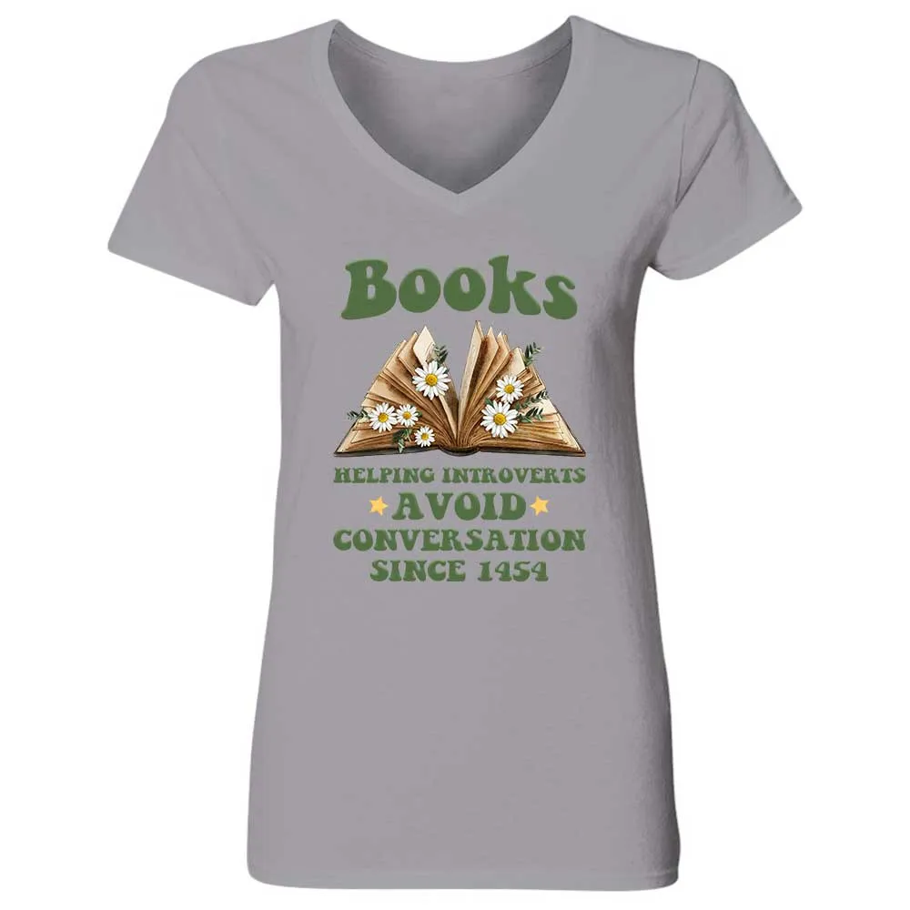 Women's V-neck T-shirt TSVW741